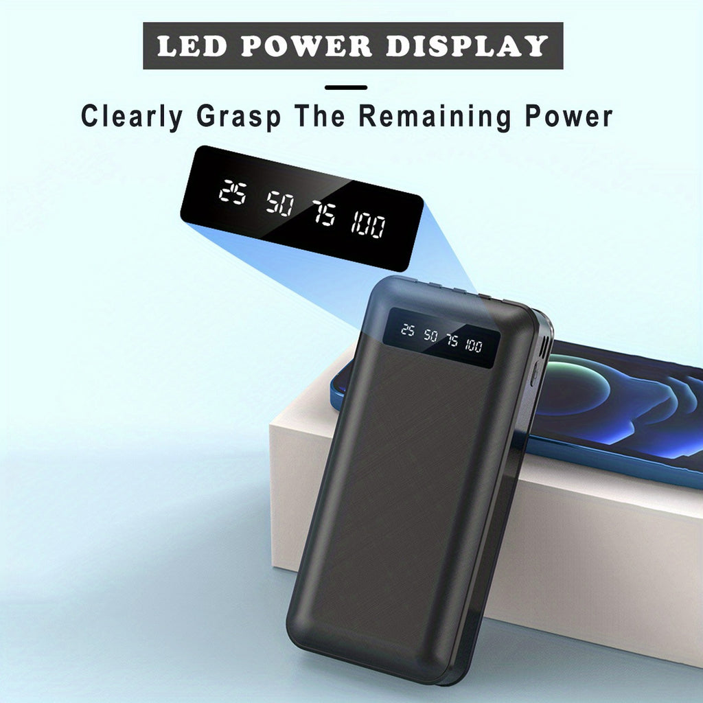 20000mAh High-Capacity Portable Power Bank