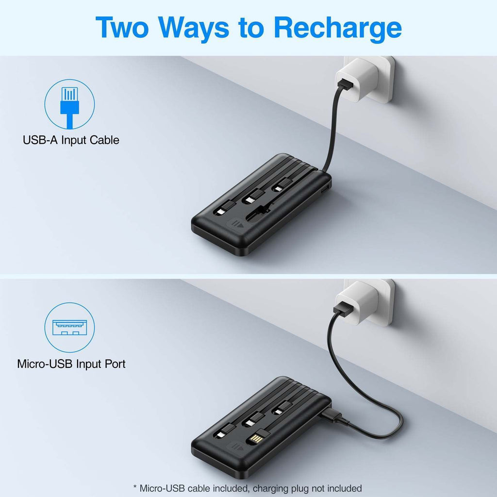 20000mAh High-Capacity Portable Power Bank